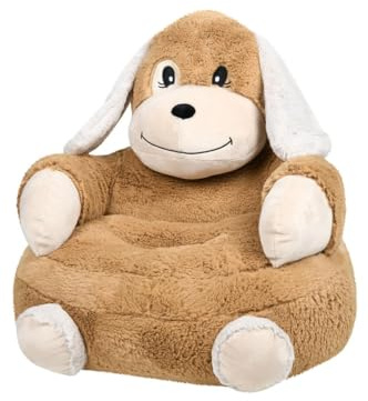 WEB2O Sitzsack für Kinder, in Form eines Hundes, 45 cm
