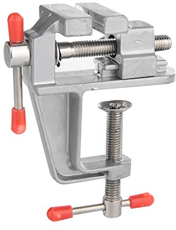 Mini tavolo/morsa da banco, morsetto da banco universale tavolo ruotare a 360 ° macchina da tavolo universale morsa per piccoli lavori, artigianato, arti, gioielli di finitura strumenti