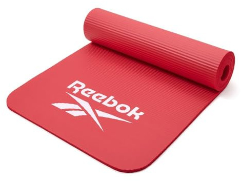 Reebok Trainingsmatte - Rutschfeste Gymnastikmatte aus natürlichem Gummi in 7mm, 10mm, 15mm und verschiedenen Farben - ideal für Fitness, Freeletics und Heimtraining
