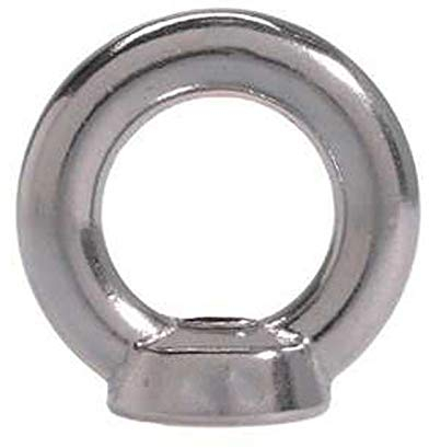 10 Stück Edelstahl Ringmutter M4 DIN582