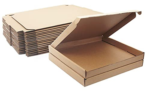 C5 Royal Mail - Scatole per spedizioni in cartone ondulato, formato A5, formato grande, 220 x 160 x 20 mm, confezione da 10 pezzi, colore: marrone