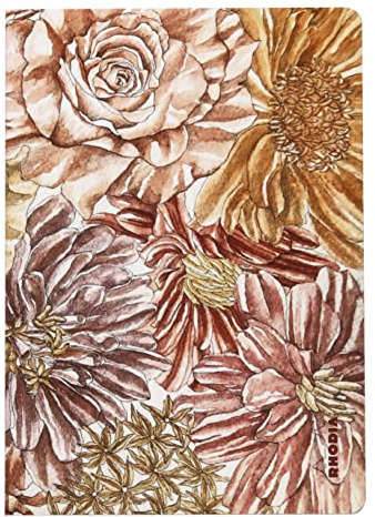 Rhodia 120030C Rhodia Botanique Notizheft A5 32 Blatt liniert Blumen