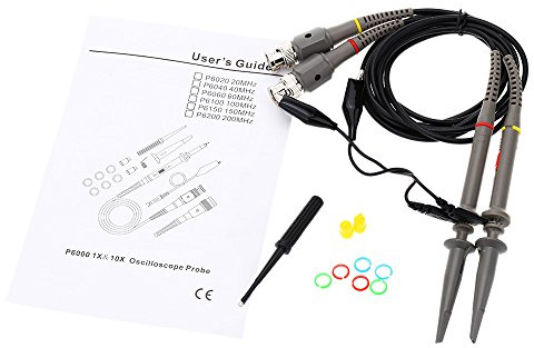 Irfora P6060 60 X10 X1 Kit de sonda del osciloscopio sonda Oscillo sonda del osciloscopio Sonde