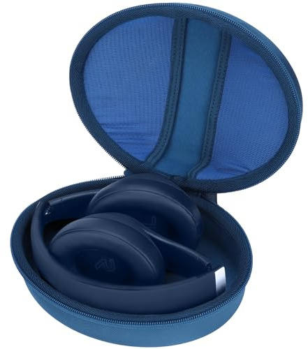 Lebakort Hard Carry Case Compatible with Beats Studio Pro Studio 3 Solo 4 Solo3 Solo2 Wireless Noise Cancelling Over-Ear Headphones (Blue Case) | Lightweight & Carry, Dustproof Storage, Travel Friendly, Portable for Daily Use, Blue Case