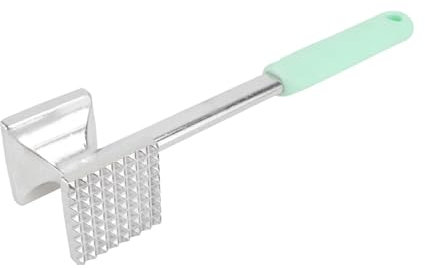 PRETYZOOM Attendrisseur De Steak Multifonctionnel Marteau en Alliage D'aluminium Batteur De Viande Carré Pilon De Bœuf Et De Outils De Cuisine