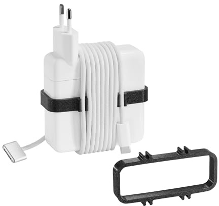 MacBook Pro Kabel Organizer – Perfektes Kabelmanagement für MacBook Pro Ladekabel. Kompatibel mit Apple Netzteil von MacBook Pro 15 Zoll, MacBook Pro 16 Zoll & MacBook Pro 14 Zoll (nur 96W Modell).