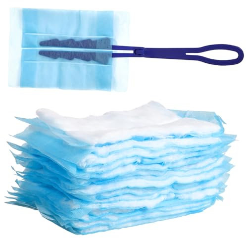 MUSISALY 1set Duster Brush with Electrostatic Refills for Cleaning of Fans Blinds and Gaps Ergonomic Design for Comfortable Grip and Versatile Use