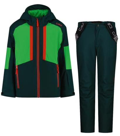 CMP Skidådräkt för barn i twill, 35W0294, Deep Mint, 5 anni