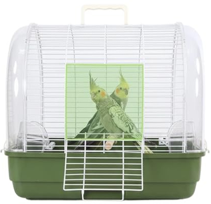 Resebur För Fåglar - Solskyddad Genomskinlig Transportbur Med Handtag - Conure Transportbur,För Inomhus Utomhus Balkong Vardagsrum Park Och Småfåglar Såsom Undulat Conure Kanariefågel Och Dvärgpapegoj