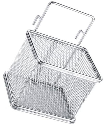 BETOOKY Hot Pot Hanging Basket Stainless Steel Mesh 9Cm Square Hook for Hot-Pot Cooking and Vegetable Draining