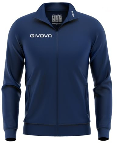 GIVOVA Giacca Polarfleece Mono 500, Camisa de entrenamiento Hombre, Bleu,