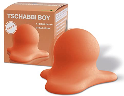 Triggerdinger by K-Active® | Triggerpunkt-Drücker | Weiches Massagegerät zur Selbstbehandlung | Verspannungen einfach lösen (Tschabbi Boy SOFT)