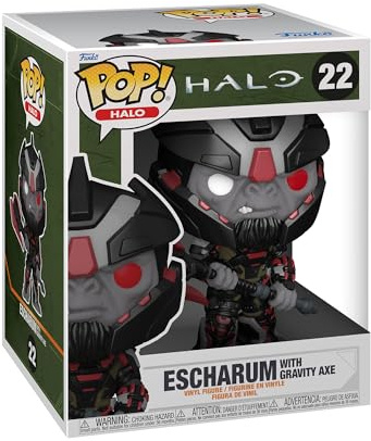 Funko Pop! Super : Halo Infinite - Escharum mit Axe - Vinyl-Sammelfigur - Geschenkidee - Offizielle Handelswaren - Spielzeug Für Kinder und Erwachsene - Video Games Fans - Modellfigur Für Sammler