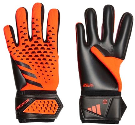 adidas Unisex-Adult League Predator Goalie Gloves, Solar Orange/Black/Black, 6