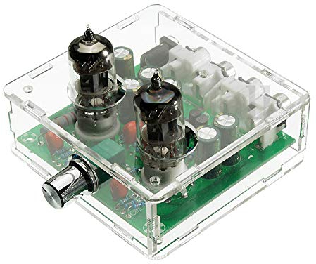 Scheda Amplificatore valvolare, preamplificatore valvolare 6J1, Scheda Audio preamplificatore preamplificatore biliare di Classe A, con Guscio in Acrilico