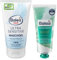 Balea 2er-Set Hautpflege: Waschgel MED ULTRA SENSITIVE reinigt schonend ohne Parfum, Parabene, Farbstoffe & unterstützt Gleichgewicht der Haut (150 ml) + Handcreme HANF mit Hanfsamenöl (75 ml), 225 ml