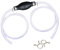 Fuel Syphon Pump, Fuel Pump Hand Transfer Fuel Pump With 2M Hose, Portable Petrol Syphon Pump, Water Liquid Transfer Pump for Oil Water Gasoline Fuel