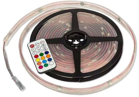 WAVE LED Light Strip for Hot Tubs, Remote-Controlled Multi-Colour Mood Lighting, Waterproof Flexible Perimeter Light, Compatible with All WAVE Spa Models