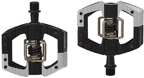 MALLET ENDURO LS Pedale schwarz/silber / schwarze Feder
