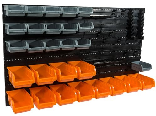 Paneles de pared con contenedores y soporte para herramientas WERKA PRO