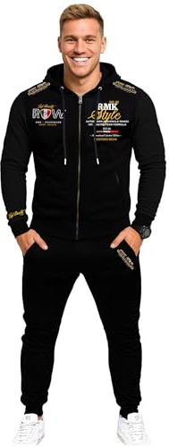 RMK Herren Fitness Jogginganzug Sportanzug Trainingsanzug Jogger Hausanzug A.2258