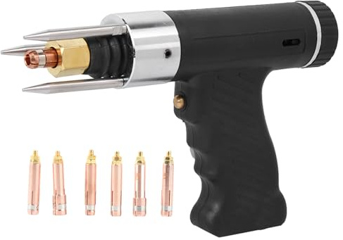 Kondensatorentladung Bolzenschweißpistole Punktschweißbrenner mit 6 Stück M3 Bis M10 Spannzange