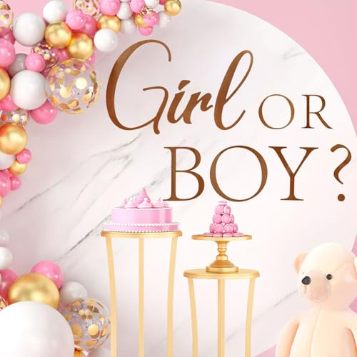 Gender Reveal Aufkleber, Aufkleberschild für Babyparty-Party, Geschlecht Offenbaren Dekoration Willkommensschild zur Offenlegung des Geschlechts von Babys für Partydekoration
