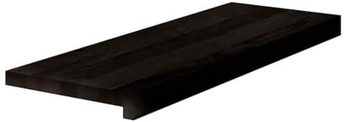 vidaXL Peldaños de escalera 12 uds madera maciza roble marrón oscuro, peldaño de escalera, peldaño de escalera de roble, alféizar de ventana