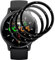 IQShield Verre Trempé pour Garmin Vivoactive 5, 3 Pièces Haut Définition Protection écran, Vitre Protection de Anti Rayures, 3D Couverture Complète, Sensible au Toucher, Anti-Empreintes