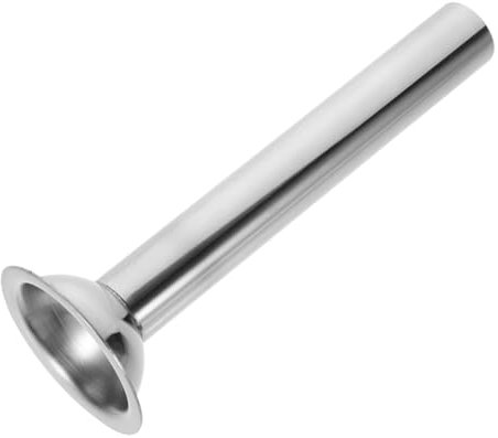 COLLBATH Stainless Steel Funnel Filling for Sausage Stuffer Top Bottom Opening Dishwasher Safe Sausage Stuffing Tool for Meat Grinder