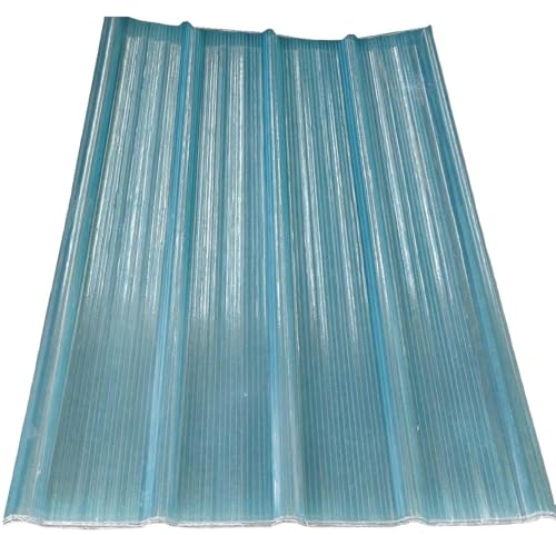 3X Planchas Transparentes Tejados, Hojas de Techo Corrugado, Placa Ondulada para Exteriores, Placa de Iluminación Natural, Chapa de Techo, Silencioso, con Tornillo(90x100cm(35x39in)-1.0mm)