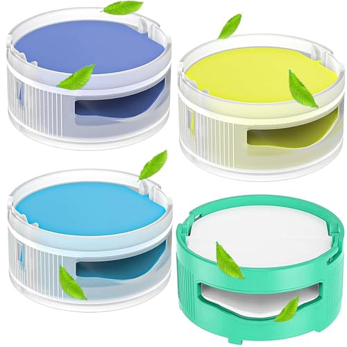 Anti Odour Cartridge for Shark: 4 Pack Long-Lasting Air Freshener Refill & Scent Pods for Shark IZ420UKT/IZ400UKT/IZ400UK/NZ860UKT/AZ913UKT/HZ3000UKT, Vacuum Odour Neutraliser, 4 Scents