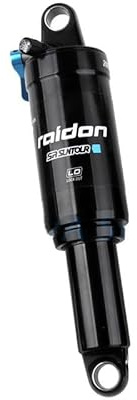Amortiguador Bicicleta Amortiguadores traseros for bicicleta, 165/190/200 mm, presión de rebote, suspensión neumática for montaña BMX(165x38mm)