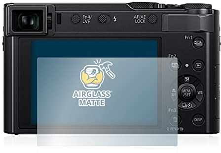 BROTECT Entspiegelungs Schutzglas für Panasonic Lumix DC-TZ202 / TZ202D Schutzfolie Panzer Folie Glas Matt [Extrem Kratzfest 9H, Anti-Reflex]