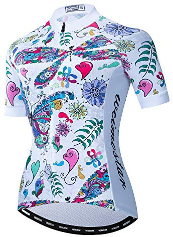Fahrradtrikot für Damen, Fahrrad-Shirt, Top, Fahrradbekleidung, Cf2277, Klein