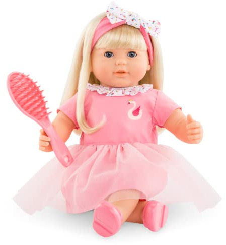 Corolle 9000130210 - Mon Grand Poupon Adele 36cm, Französische Puppe mit Charme und Vanilleduft