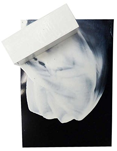 Meyco Encaustic Wachsfarbe, Künstlerwachs, großer Block 75x26x26 mm, 60 ml (Weiß)