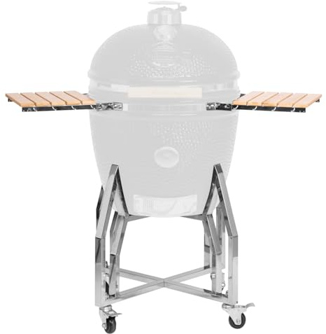 Yakiniku Y220004 Gestell mit Seitentischen für Keramik Grill Kamado XL
