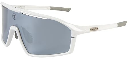 Endura Gabbro II Ciclismo Gafas para Hombre, Blanco, Talla única