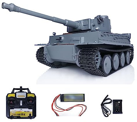 TOUCAN RC HOBBY Mato Metal 1:16 Gray German Tiger I Infrarot Version RTR RC Panzer 1220