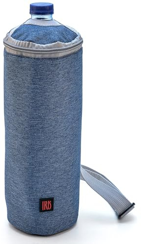 IRIS BARCELONA Botella Térmica 1.5L – Bolsa Térmica Portabotellas Isotérmica con Correa Ajustable, Funda para Bebidas Frías hasta 12h, Ideal Exterior, Senderismo, Playa