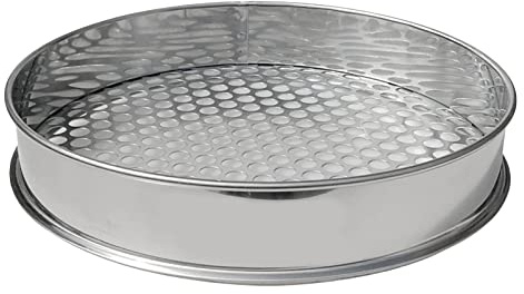 predolo Jardin Tamis Sable Tamis Tamis Portable Trou Rond Bonsaï Outil de Jardinage, 15MM