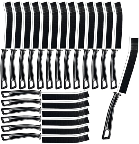 20 Pcs Crevice Cleaning Brush, Bathroom Gap Brush, Grout Cleaner Brush Hard Bristle Crevice Cleaning Brush,Clean The Dead Corners of Bathroom Kitchen Tiles