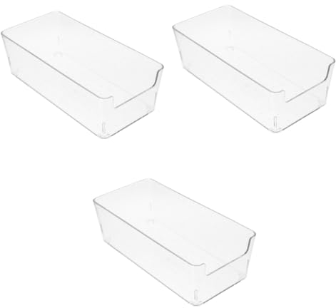 EXCEART 3stücke Memo Notepad Holder Transparente Wasserdichte Aufbewahrungsbox Für Notizen Bürobedarf Stifthalter Und Organizer Für Schreibtisch Geeignet Für Notizblöcke Und Kleine