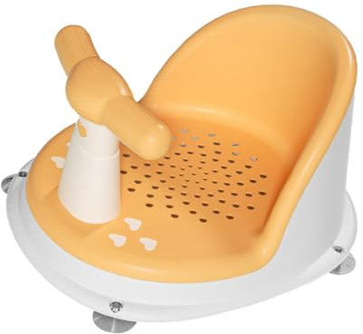 Abaodam Badewannensitz Für Kleinkinder Antirutsch Badewanne Stütze Leicht Kompakt Für Einfache Lagerung Sicheres Baden Für Junge Mädchen Für Zuhause Wohnungen