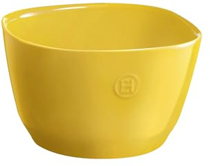 Emile Henry Petit - Ensaladera de cerámica, 2 L, amarillo Provenza