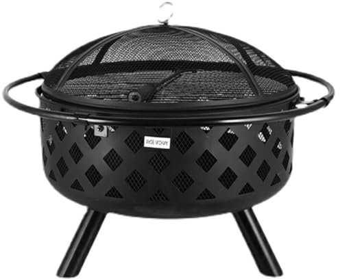 Braciere, braciere per Barbecue, braciere di Grande capacità, Adatto per Barbecue in Giardino, Campeggio all'aperto, Feste in Giardino,A01