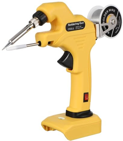 Sewroro Cordless Electric Soldering Iron Kit Quick Heating Ceramic Heater for Portable Welding and Electronics Repair Ergonomic Design Wide Compatibility Enhanced Durability