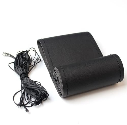 Rivestimento Protettivo Volante Coprivolante Per Auto, Coprivolante, Comodo, Resistente All'usura, Traspirante, Interni Semplici Ed Eleganti(A-Black)