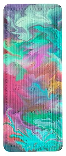 Kleine Wolke Wanneneinlage Fusion Multicolor 36 x 92 cm | Mit parktischer Aufhängeöse, maschinenwaschbar
